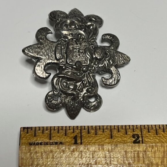 Cava Segura Viudas Brut Reserva Heredad Metal Pewter Bottle Emblem 2" - Picture 11 of 11